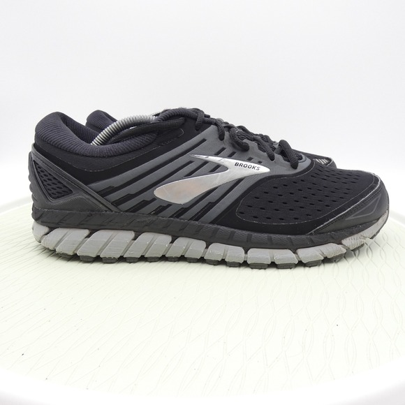 Brooks Other - Brooks Beast 18 Mens Running Shoes Black Grey 1102821D004 Size 11.5 Medium D
